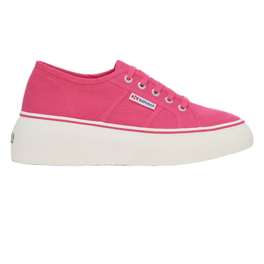Superga - Herren/Damen Unisex Sneaker "2287 Bubble Line" (Fuchsia Rosa/Avorio)