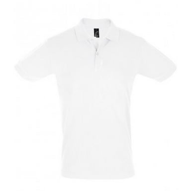 SOLS Herren Perfect Pique Kurzarm-Poloshirt (Weiß)