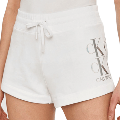 Kurzes Calvin Klein Damen Logo Strickstück
