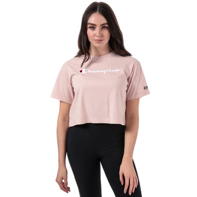 T-shirt col rond Cropped