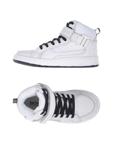 FOOTWEAR Boss White Boy Leather