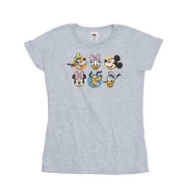 Disney - "Mickey Mouse and Friends" T-Shirt für Damen (Grau)