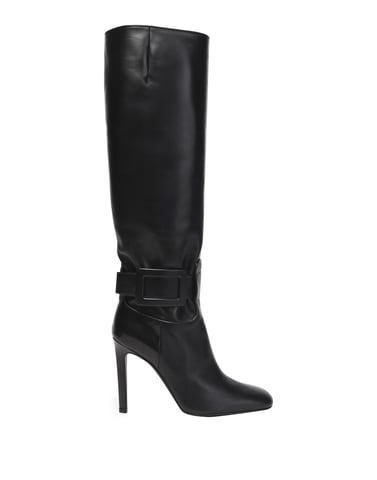 Roger Vivier Women's Boots Black Calf