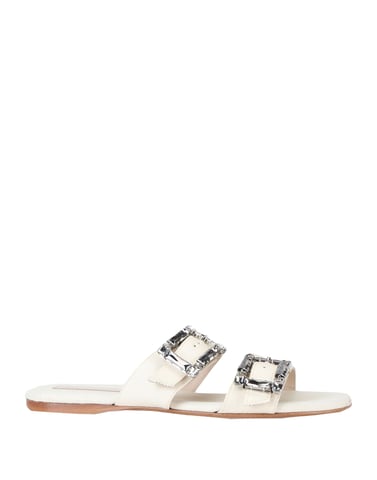 Anna Baiguera Women's Sandals Beige Cotton