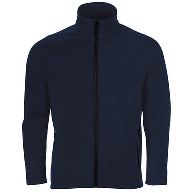 SOLS Herren Rennen Full Zip wasserabweisende Softshell-Jacke (Französisch Navy)