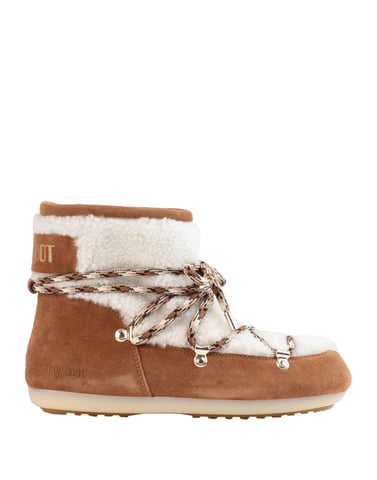 Moon Boot Women's Ankle Boots Camel Sheepskin