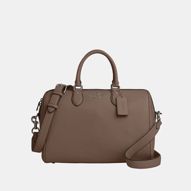 Rowan Large Satchel in Soft Pebbled Leather