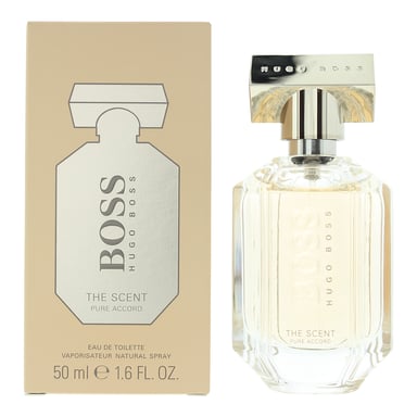 Hugo Boss The Scent For Her Pure Accord Eau de Toilette 50ml Spray for Her