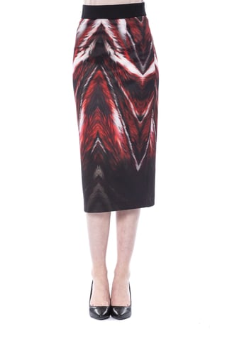 BYBLOS Damen Rock aus mehrfarbigem Polyester