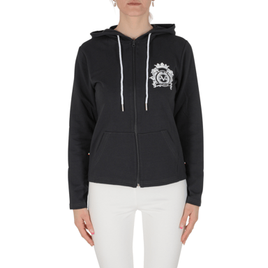 19V69 Italia Womens Hoodie Dunkelgrau ELEANA HOODIE DUNKELGRAU