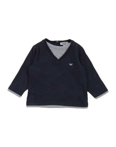 TOPWEAR Armani Junior Dark blue Boy Cotton