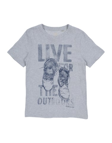TOPWEAR Timberland Grey Boy Cotton