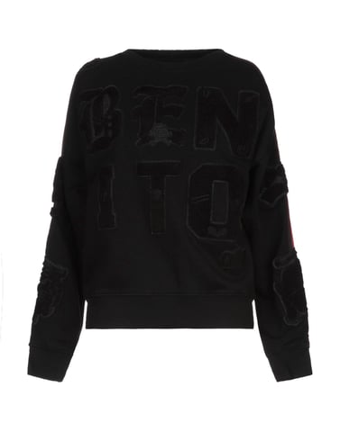 Topwear Hydrogen Black Women's Cotton