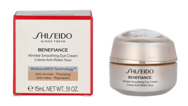 Shiseido Benefiance Wrinkle Smoothing Eye Cream.