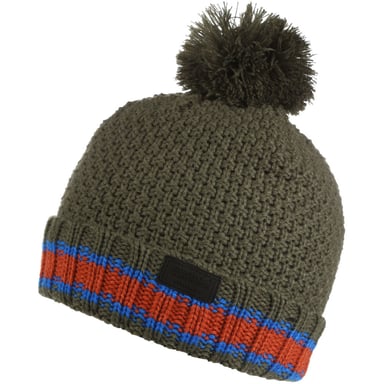 Regatta Boys Davin V Fleece Lined Pom Pom Beanie Hat