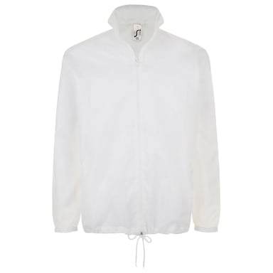 SOLS Unisex Shift Showerproof Windbreaker Jacket (Weiß)