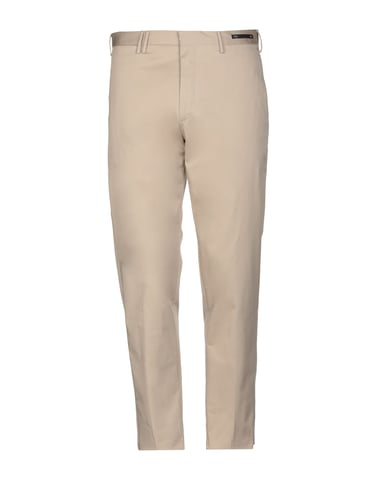 PT01 Beige Cotton Regular Fit Trousers