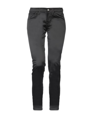 Fornarina Black Satin Tapered Leg Trousers