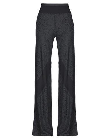 Rick Owens Lilies Black Jersey Regular Fit Trousers