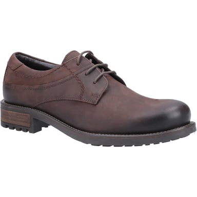 Cotswold Herren Brookthorpe Nubuk Derby Schuhe (Braun)
