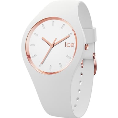 Ice Watch Ice Glam - Weiß Roségold Damenuhr Weiß 024522