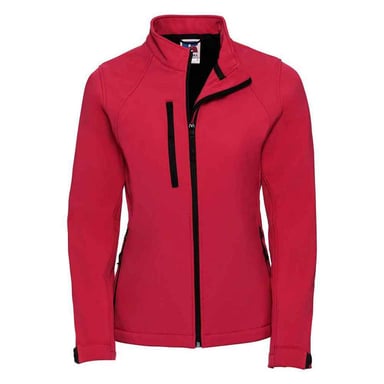 Russell - Softshelljacke 3 Lagen für Damen (Rot)