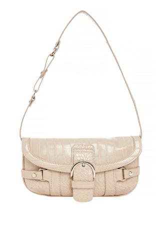 Beige Handtasche