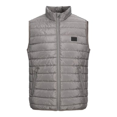 Jack & Jones Mens Puffer Gilet with Stand Up Collar Lightweight