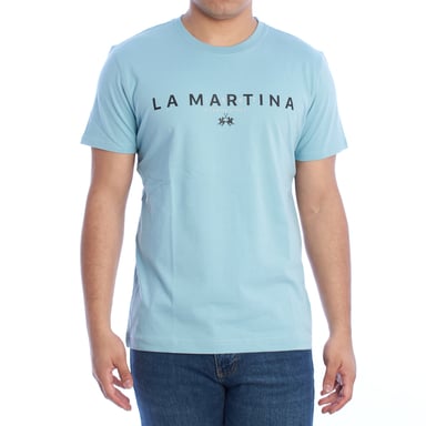 Kurzarm-T-Shirt mit normaler Passform YMR005-JS206 Herren
