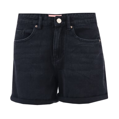 Short Phine Life Denim Only Pour Femme en Noir