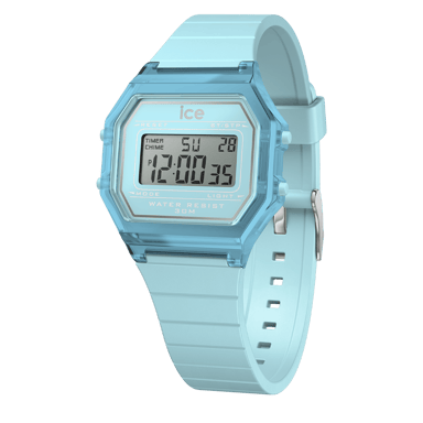 Ice Watch Ice Digit Retro - Himmelblau - Klare Kinderuhr Blau 022888
