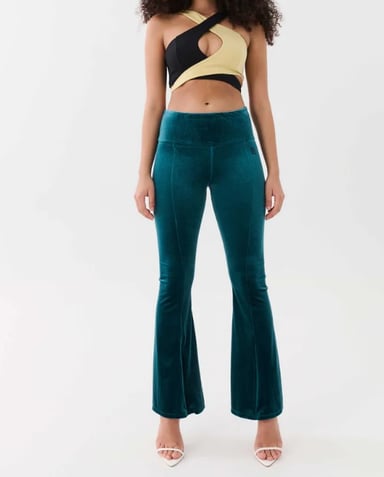 PE Nation Womens Retrospect Pant in Green