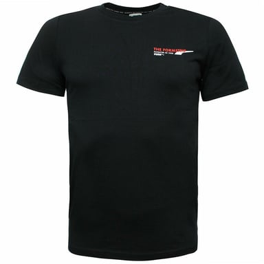 Puma Graphic Logo Kurzarm Crew Crew Neck Black Herren T-Shirt 597335 01