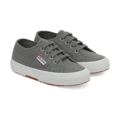 Superga Childrens/Kids 2750 Jcot Leder Turnschuhe (Grau Salbei)