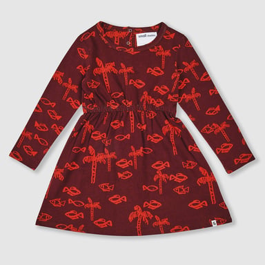 Fish Print Dress