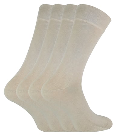 SOCK SNOB - 4 Paar Bamboo Super Soft Suit Socks für Männer & Frauen