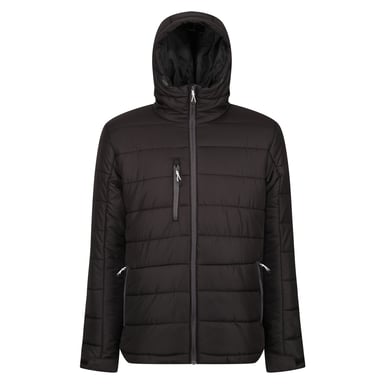 Regatta - "Navigate" Steppjacke für Herren (Schwarz/Mittelgrau)