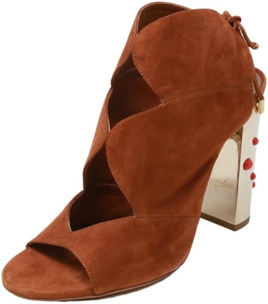 Aquazzura Firenze Women's Pasadena Sun Sandal Leather Pump