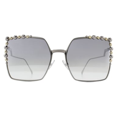 Fendi Sunglasses 0259/S 010 IC Silver Silver Gradient Mirror