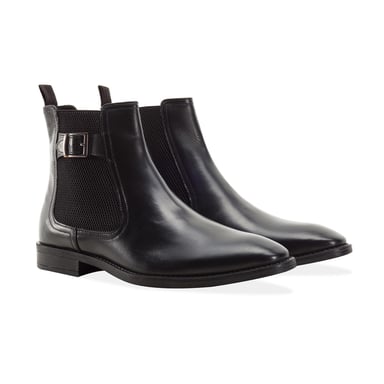 Redfoot Harold Black Leather Chelsea Boot