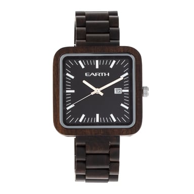 Earth Wood Berkshire Armbanduhr mit Datum