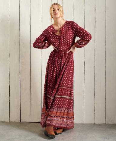 SUPERDRY Robe longue Ameera
