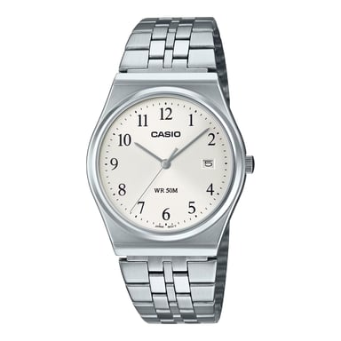 Casio Kollektion Unisex Silberne Uhr MTP-B145D-7BVEF