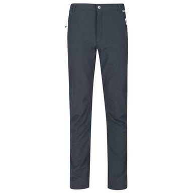 Regatta Great Outdoors Mens Adventure Tech Geo II Wind resistent regelmäßige Bein Softshell-Hose (Ash)