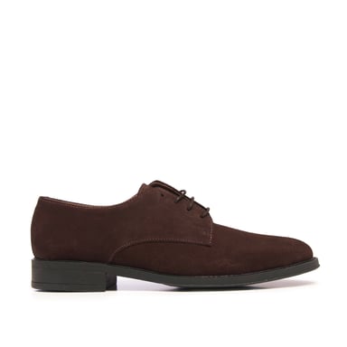 Men's Classic Blucher Leather Dress Shoe in Brown