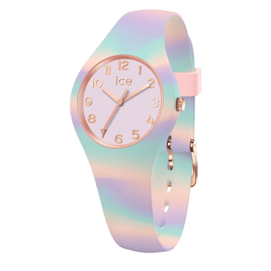 Ice Watch Ice Tie And Dye - Sweet Lilac Mehrfarbig Mädchen Armbanduhr 021010 -