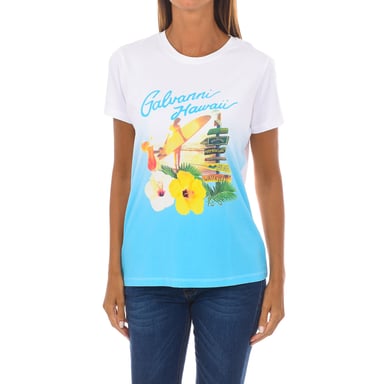 KRISTA GLVSW1127601 Damen T-Shirt mit Rundhalsausschnitt und kurzen Ärmeln
