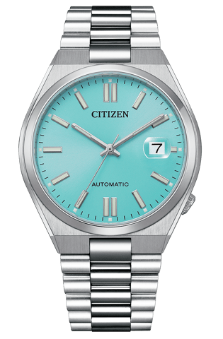 Citizen Tsuyosa Silber Herren Armbanduhr NJ0151-88M