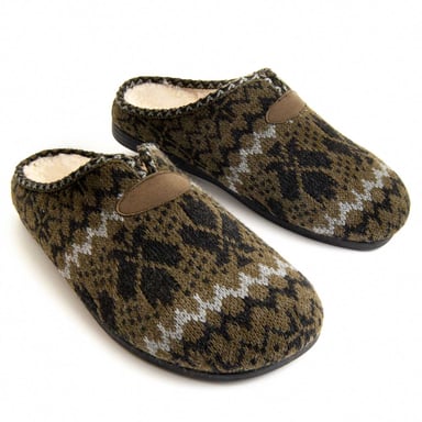NORTHOME SLINGBACK SLIPPER CONFORTHOMEm8 IN GRÜN