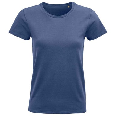 SOLS - "Pioneer" T-Shirt Baumwolle aus biologischem Anbau für Damen (Denim)